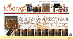 Desktop Screenshot of foodiva.de